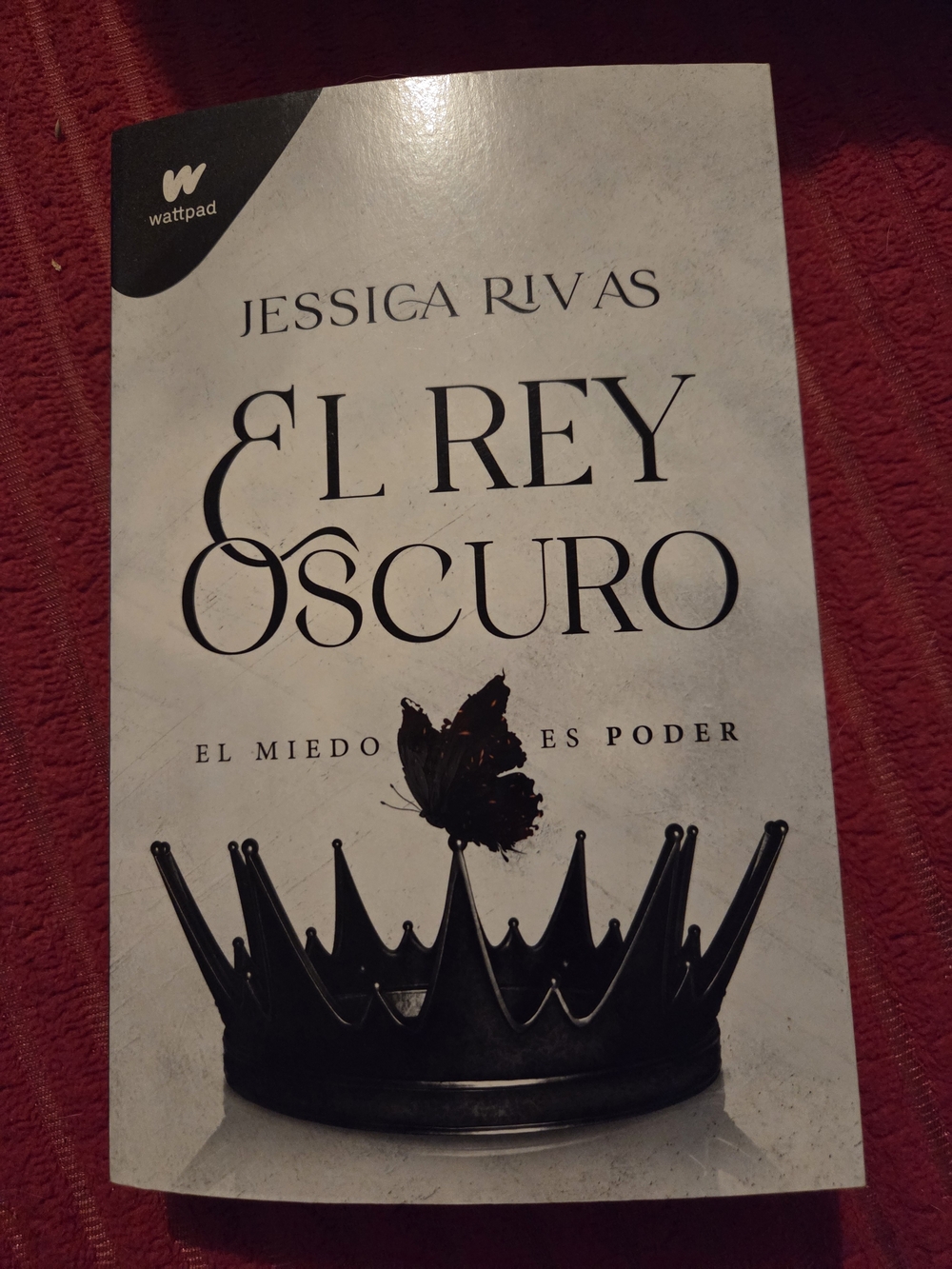 Jessica Rivas El Rey Oscuro - Black & White Paperback
